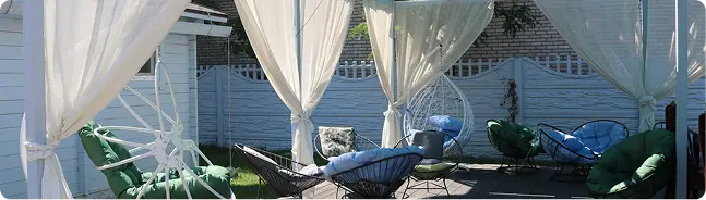 Customized Outdoor Curtains Dubai