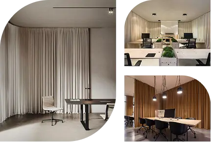 Long Lasting Office Curtains
