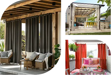 Long Lasting Outdoor Curtains
