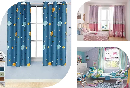 Modern Kids Curtains