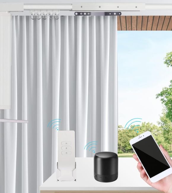 Premium Motorized Curtains Dubai