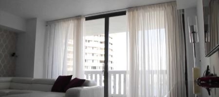 Sheer Motorized Curtains