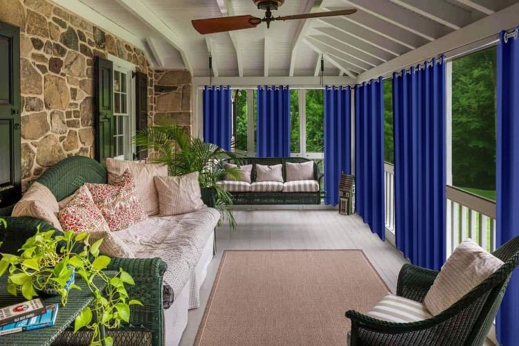 Sun Resistant Outdoor Curtains