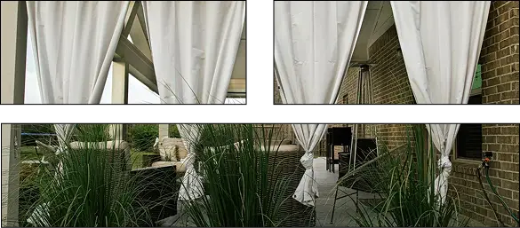 Trendy Outdoor Curtains Style