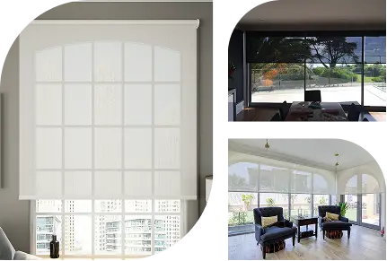 UV Protection Sunscreen Blinds
