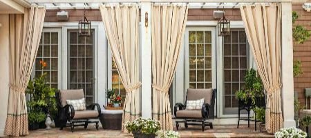 Waterproof Outdoor Curtains Dubai