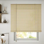 Bamboo Roller Blinds - Gold