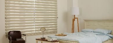 Bedroom Zebra blinds
