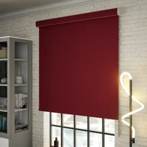 Blackout Roller Blinds - Red