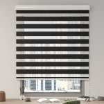 CS Zebra Blinds Black