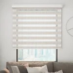 CS Zebra Blinds Brown