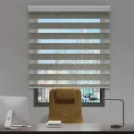 CS Zebra Blinds Light Grey