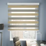 CS Zebra Blinds Peach