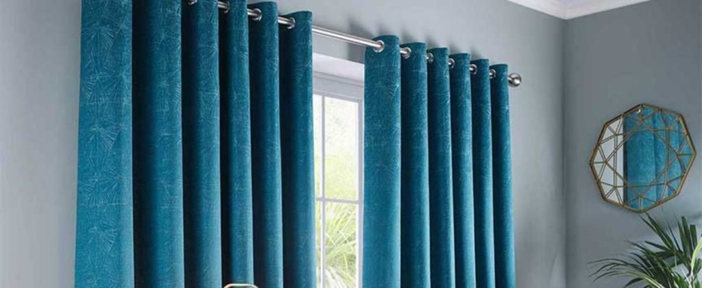 Color ful Eyelet Curtains Dubai