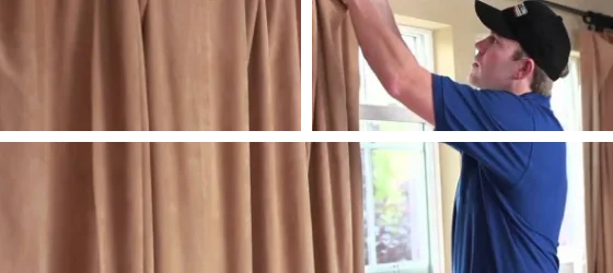 Curtain Installation