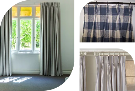 Designs Pinch Pleat Curtains
