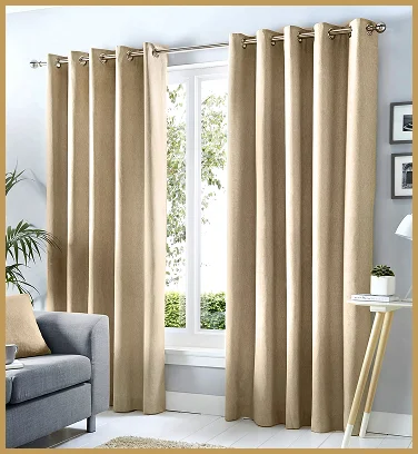 Living Room Eyelet Curtains