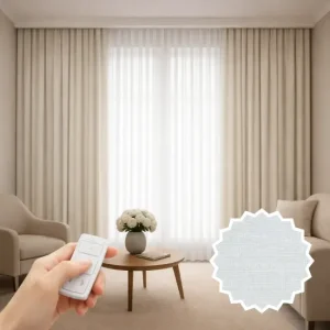 Motorized Sheer Curtains Catalogue No:302-01 (DF)