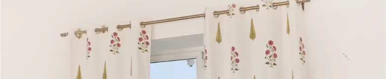 New Printed Cotton Curtains