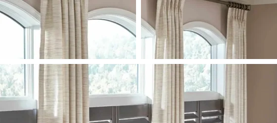 Professional Installation Of Pinch Pleat Curtains