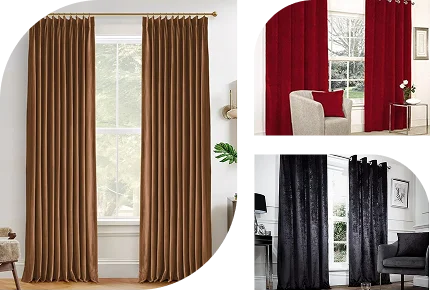 Projects of Velvet Curtains
