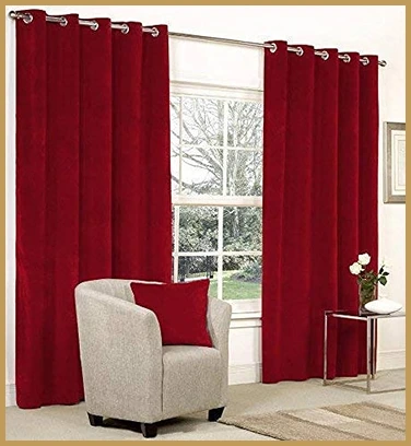 Red Velvet Curtains