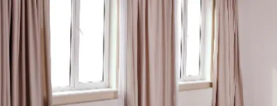 Room window cotton curtains