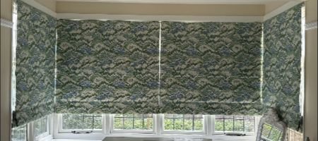 Siting Area Roman Blinds