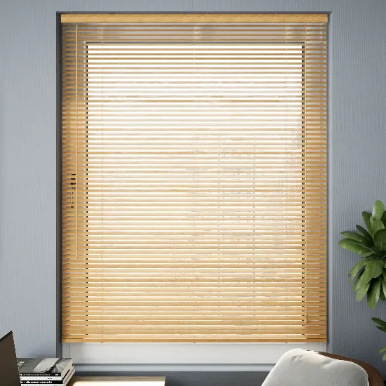 Wooden Venetian Blinds Golden Oak