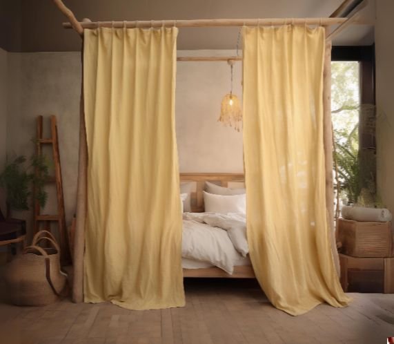 Bed Linen Curtains Dubai