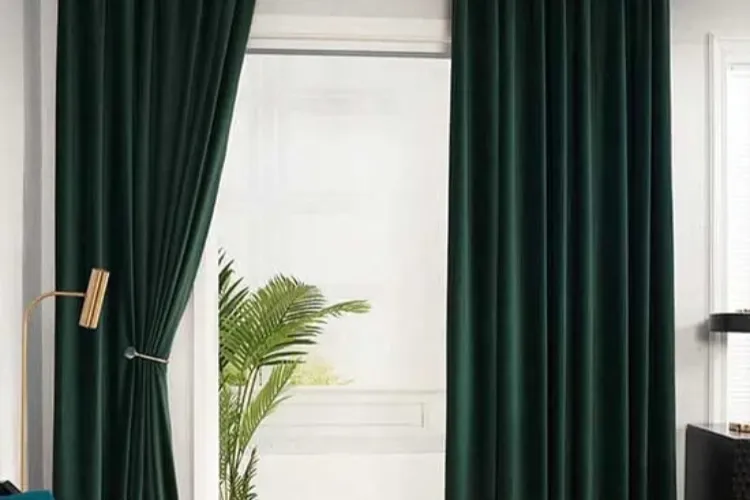 Crushed Fabric Velvet Curtains