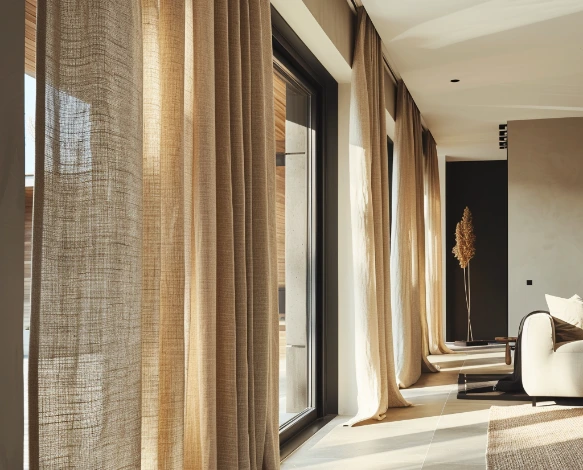 Door Cotton Curtains