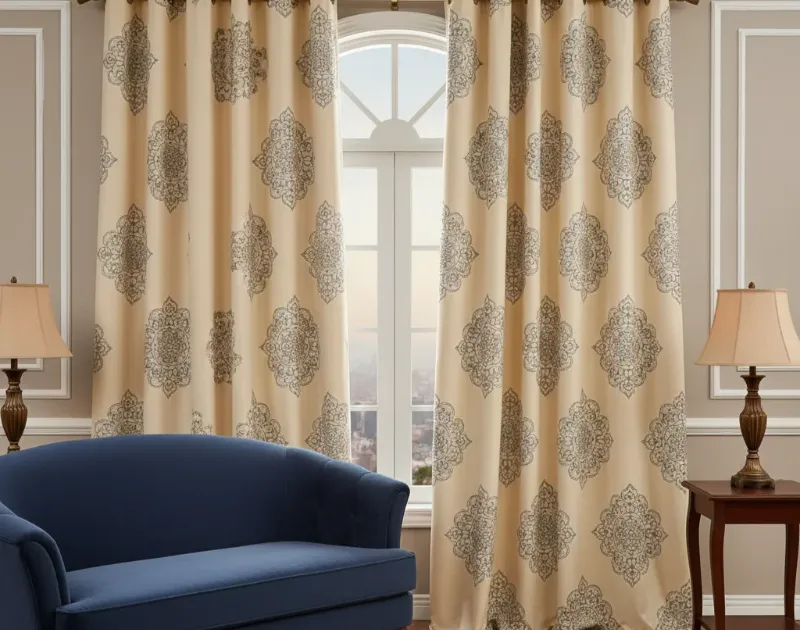 Home Medallion Blackout Drapes