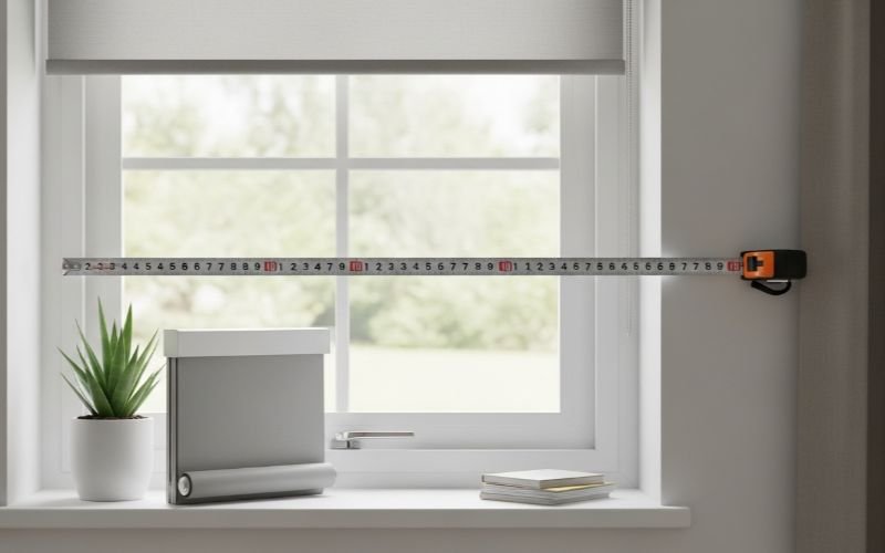 How To Measure A Window For Roller Blinds