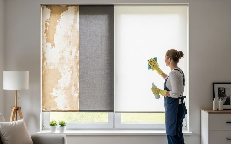 How To Remove Paint From Fabric Blinds