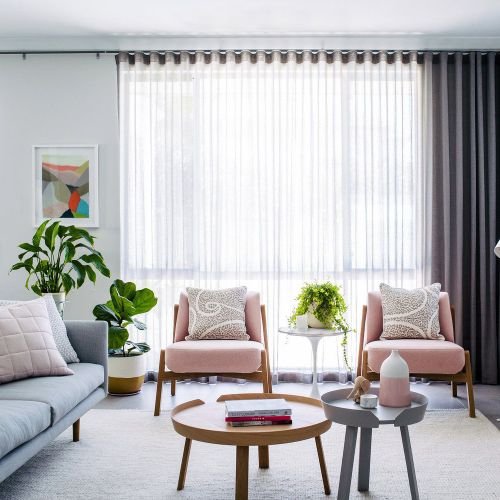 Living Room Sheer Curtains