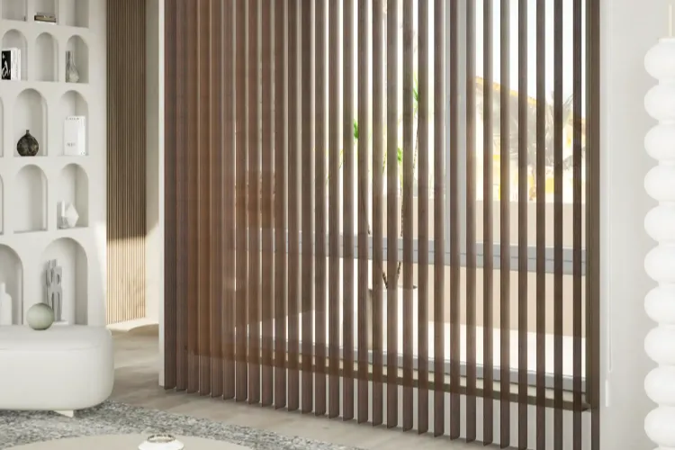 Living Room Vertical Blinds
