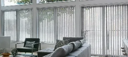 Living Room Window Vertical Blinds