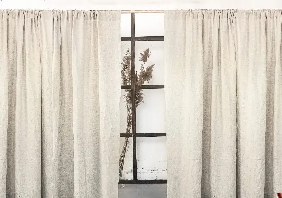 Natural Light Linen Curtains