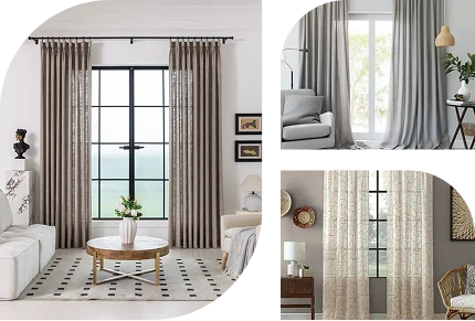 Stylish Linen Curtains