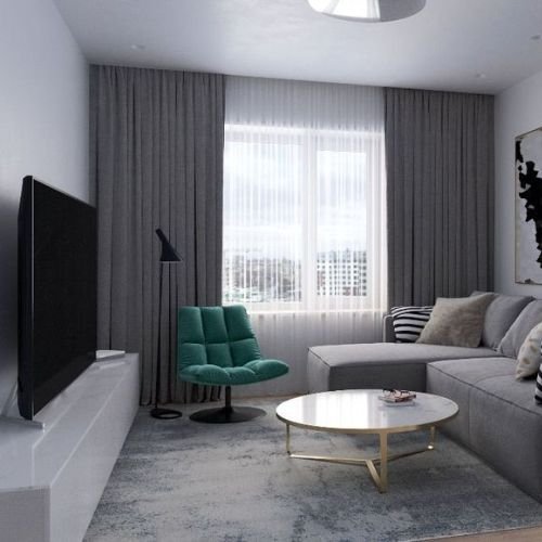 TV Lounge Blackout Curtains