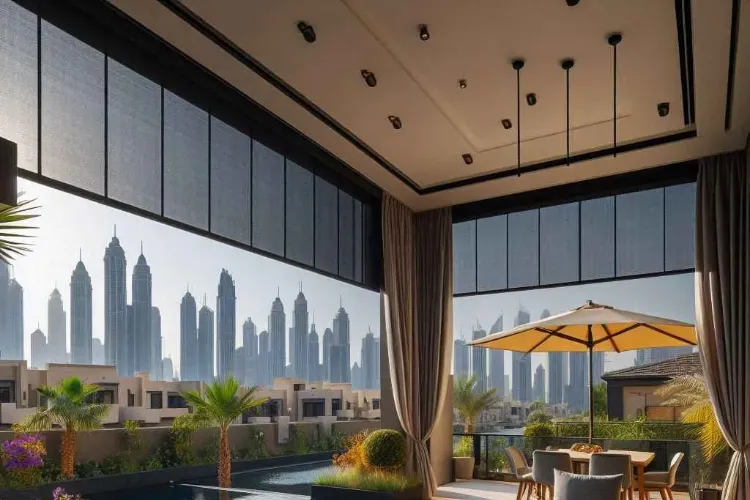 Villa Outdoor Blinds Dubai
