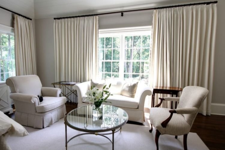 Custom Living Room Curtains Dubai