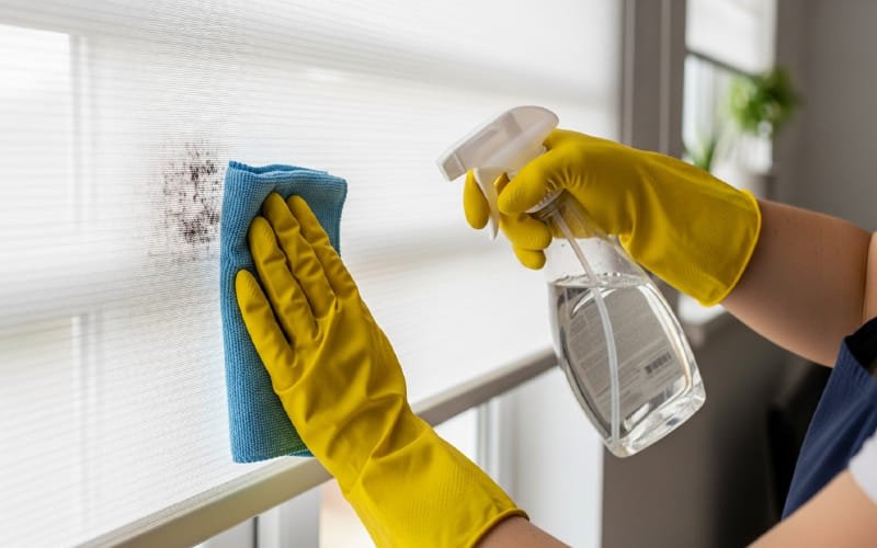 How To Get Mold Off Fabric Blinds Safely And Effectively Expert Tips