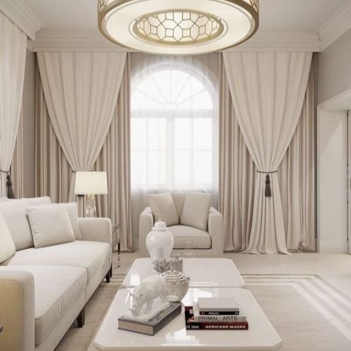Living Room Curtains Dubai