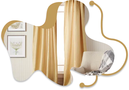 Luxurious Silk Curtains Dubai