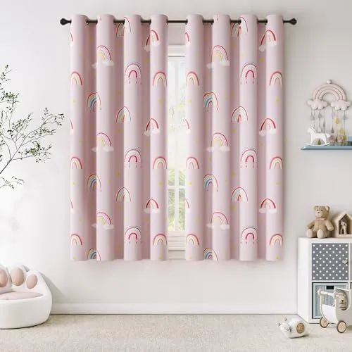Playful Nursery Room Window Curtains
