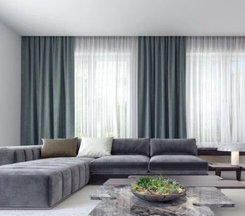 Stylish Living Room Curtains