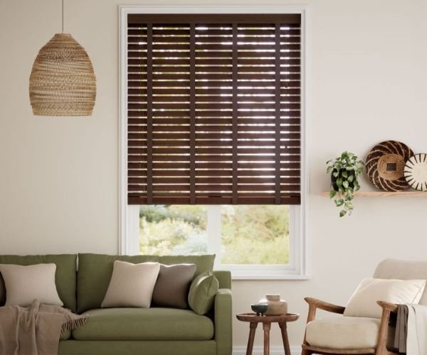Wooden Blinds For Living Room