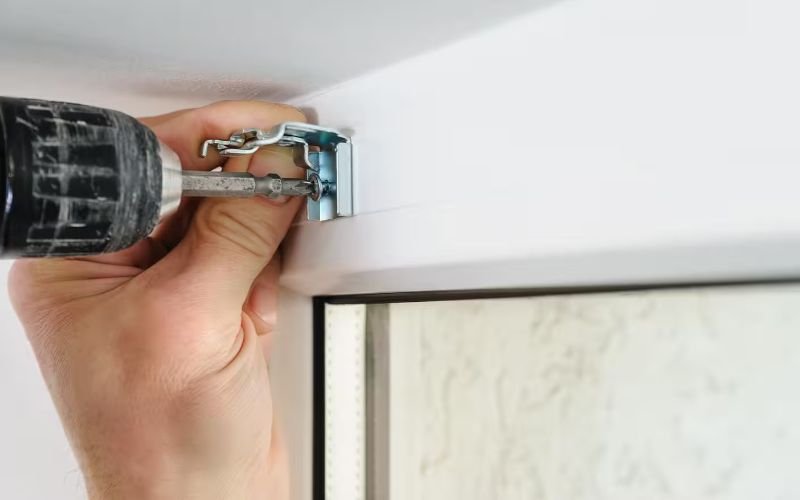 Drill Holes For Roller Blinds Installation